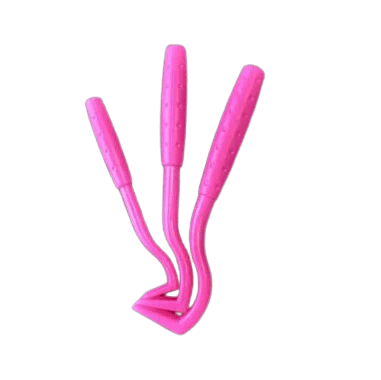 Pince rose à tiques en plastique pour chien et chat