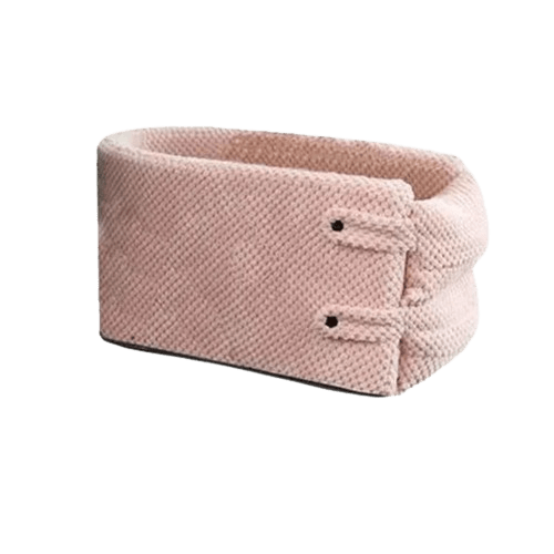 Couchage confortable de voyage rose pour petit chien et chat