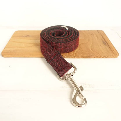 Laisse design rouge pour animaux