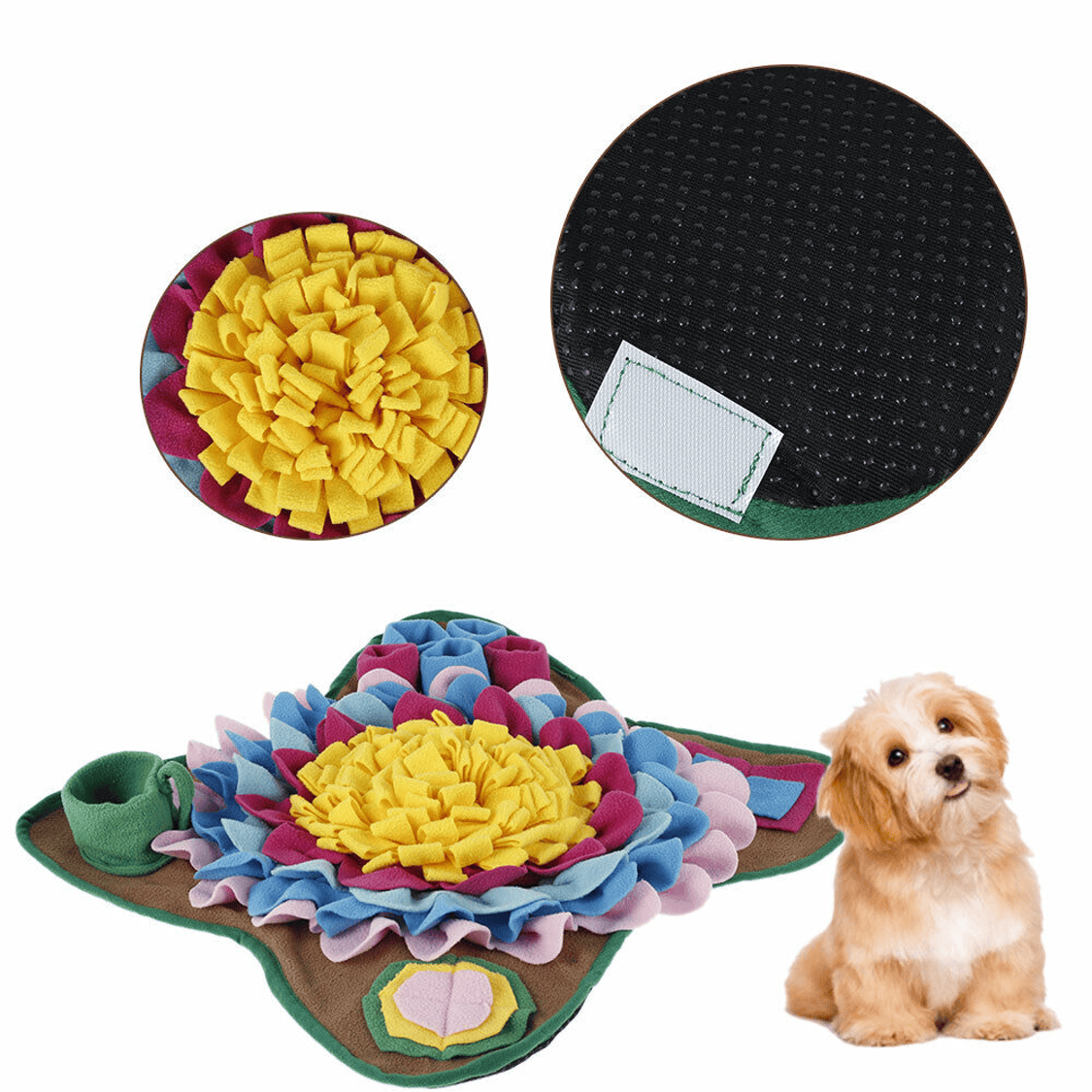 Tapis de fouille pour chien anti déparant