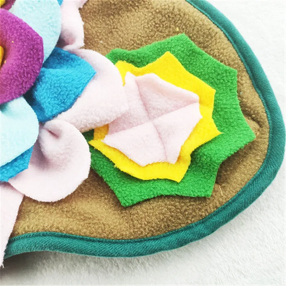 Tapis de fouille pour chien - Grande fleur