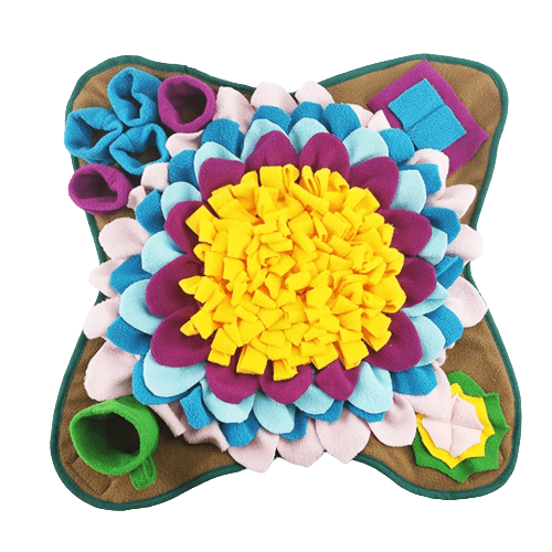 Tapis de fouille pour chien - Grande fleur