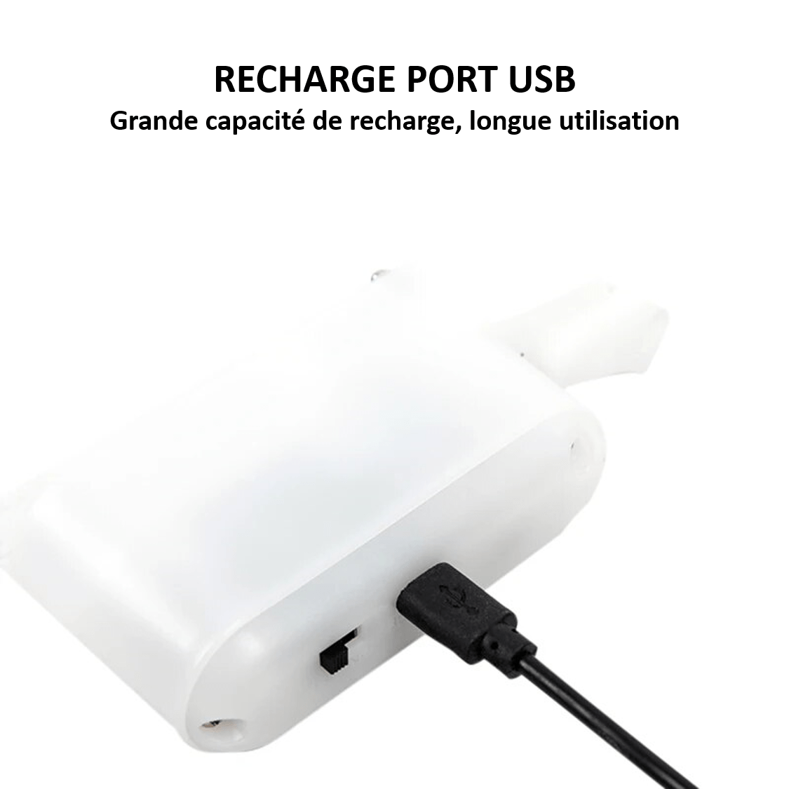 Recharge en USB de notre jouet interactif écrevisse