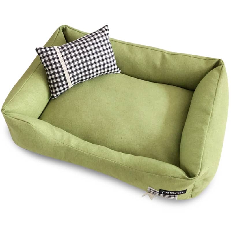 Sofa vert pour chien et chat
