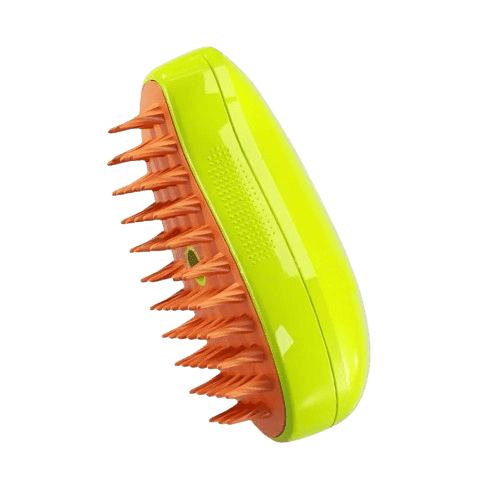 Brosse vapeur pour chat et chien - Vert