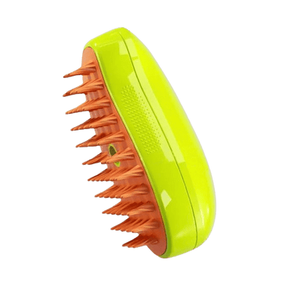 Brosse vapeur pour chat et chien - Vert