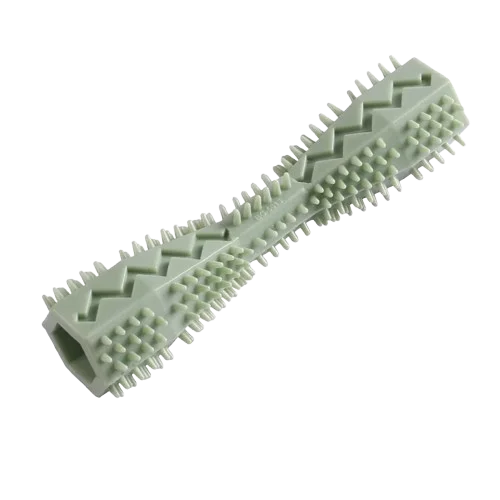 bâton à mâcher vert pour chien