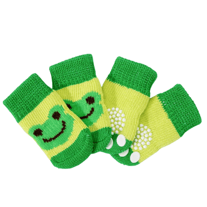 Chaussettes pour chien - Vert Grenouille