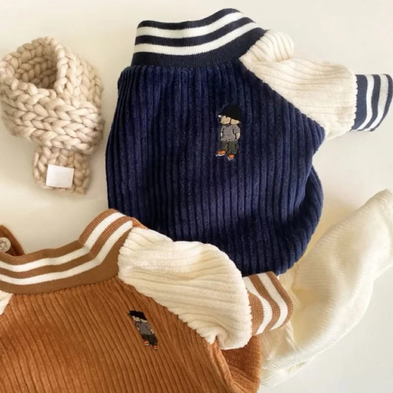 Veste type baseball pour chien et chat