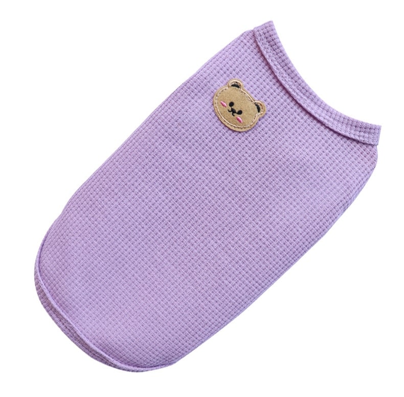 Pull ourson pour chien violet