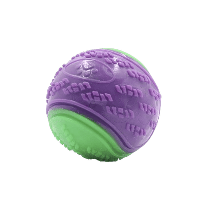 Balle à mâcher interactive pour chien - Violet