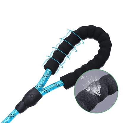 Poignée de la laisse corde en nylon pour chien