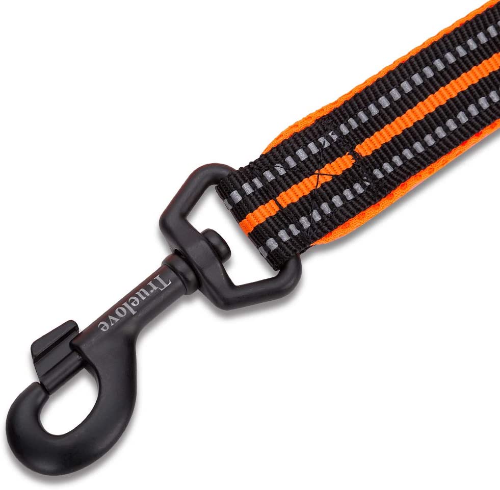 Accroche de la laisse orange en nylon pour chien