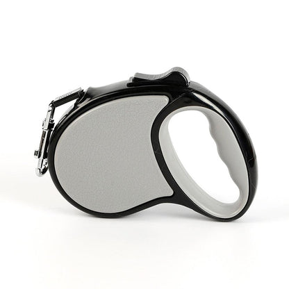 Laisse enrouleur grise pour chien
