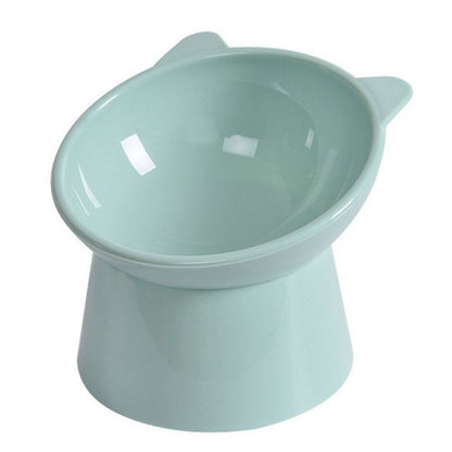 Bol surélevé vert pour chat