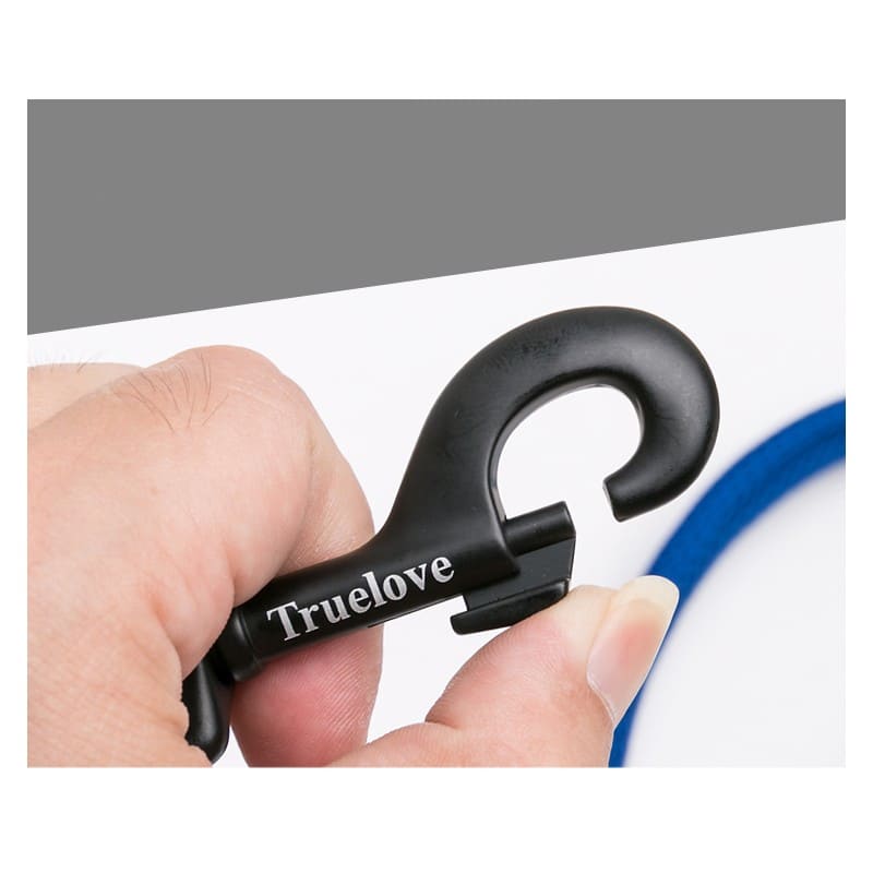 Accroche de la laisse bleue en nylon pour chien