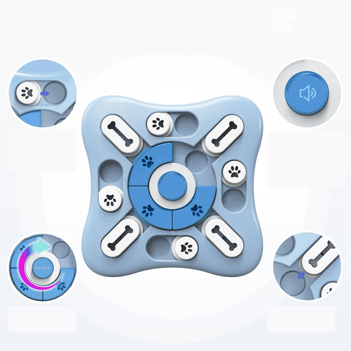 Jeu interactif pour chien et chat